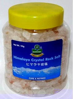 ヒマラヤ岩塩大粒正面